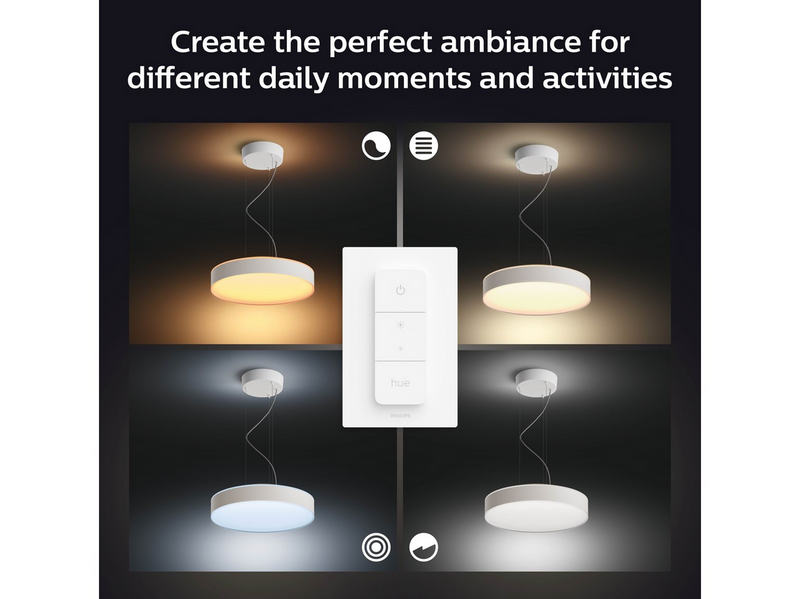 Philips Hue Enrave Pendelleuchte (Weiß)