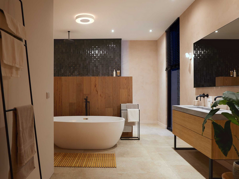Philips Hue Xamento Large Bathroom Ceilling Light - Weiß