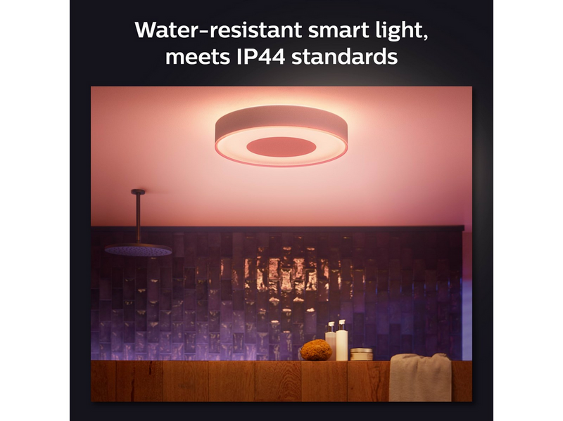 Philips Hue Xamento Large Bathroom Ceilling Light - Weiß