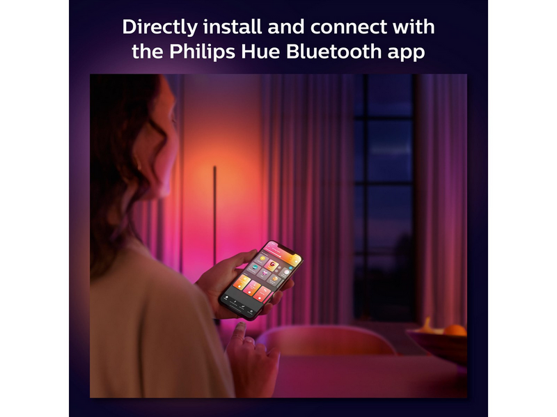 Philips Hue Gradient Signe Stehleuchte (weiß) - White & Color Ambiance