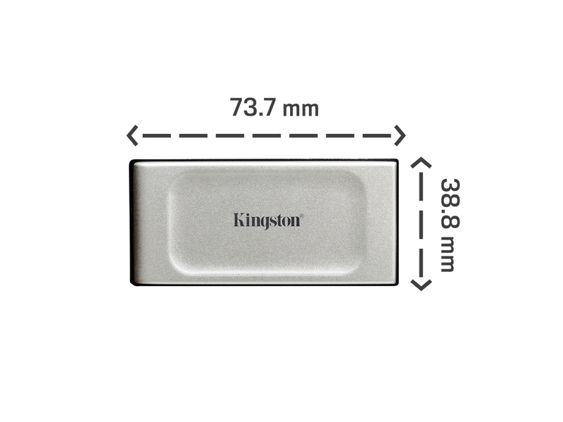 Kingston XS2000 Portable SSD - 500GB - Extern SSD - USB-C