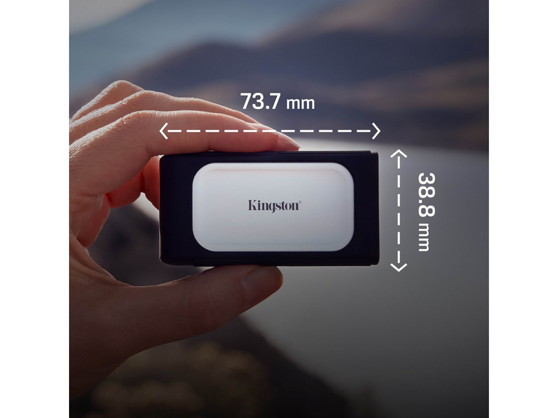 Kingston XS2000 Portable SSD - 500GB - Extern SSD - USB-C