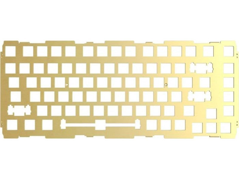 Glorious GMMK PRO 75 % Switch Plate - ANSI - Blass - Gold