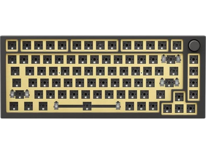 Glorious GMMK PRO 75 % Switch Plate - ANSI - Blass - Gold