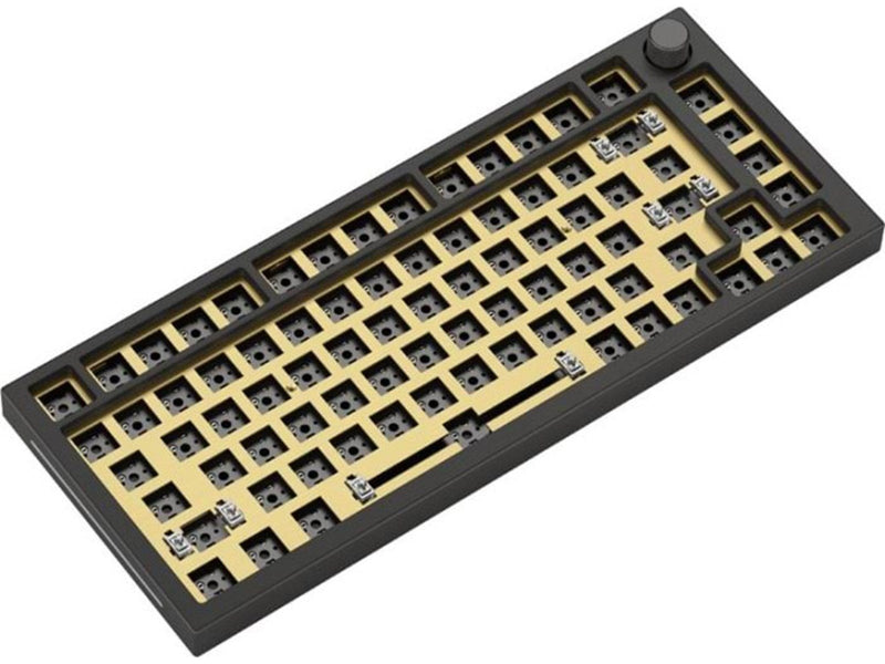 Glorious GMMK PRO 75 % Switch Plate - ANSI - Blass - Gold