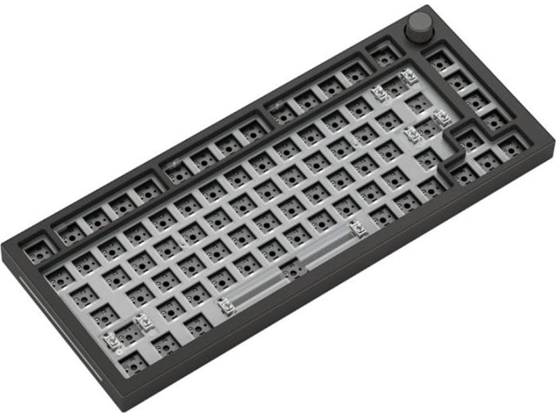Glorious GMMK PRO 75 % Switch Plate - ANSI - Polycarbonate - Upgrade-Zubehör - Silber