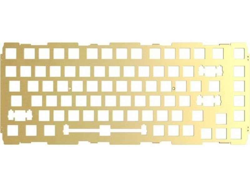 Glorious GMMK PRO 75 % Switch Plate - ISO - Blass - Upgrade-Zubehör - Gold
