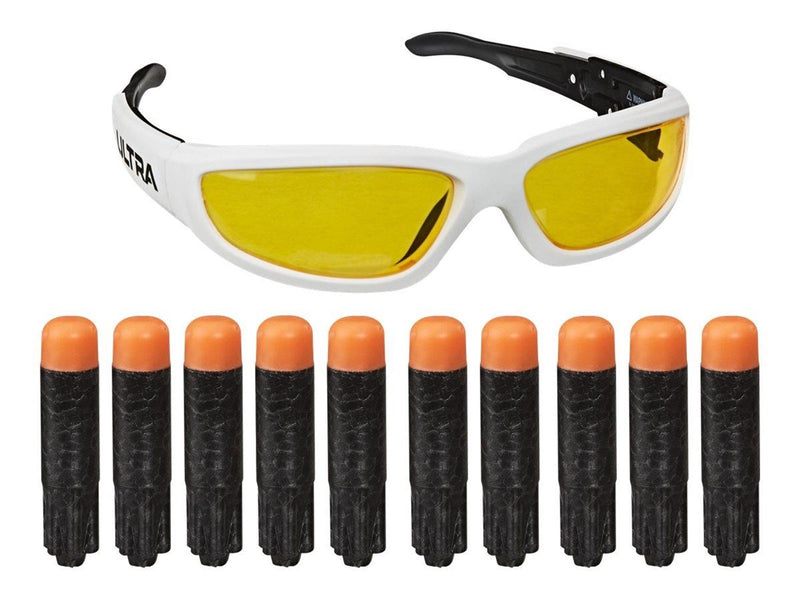 NERF Nerf Ultra Vision Gear Brille und 10 Nerf Ultra Darts