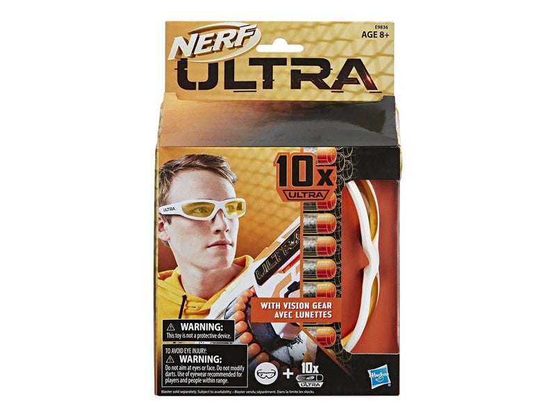 NERF Nerf Ultra Vision Gear Brille und 10 Nerf Ultra Darts