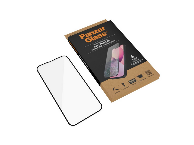 PanzerGlass Screen Protector Apple iPhone 13 Mini | Edge-to-Edge