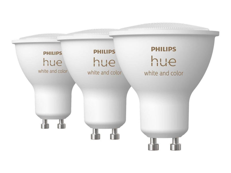 Philips Hue Color GU10 Spotlight - 3-Pack