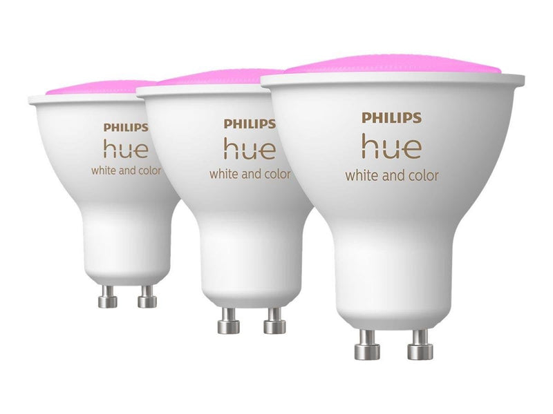 Philips Hue Color GU10 Spotlight - 3-Pack