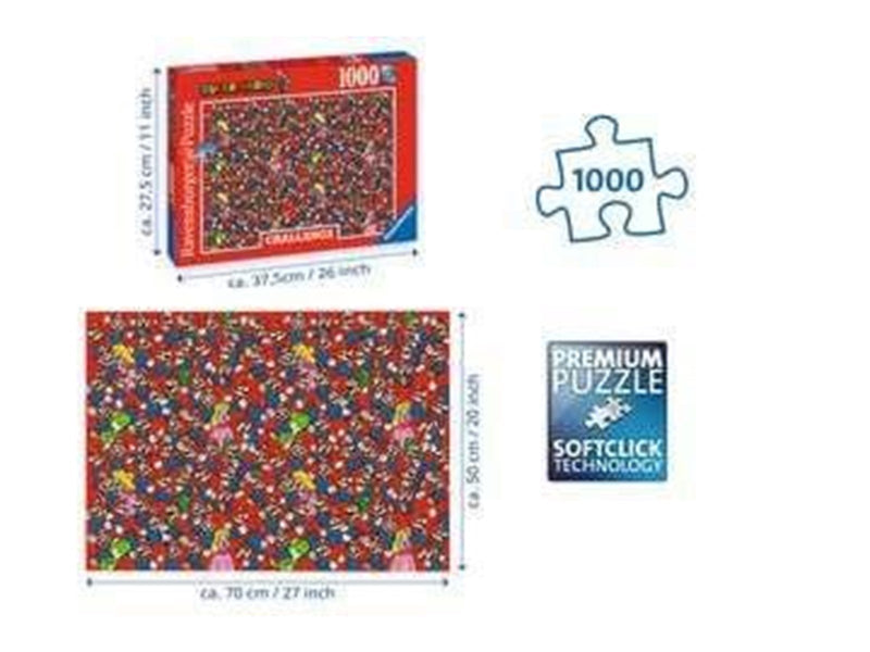 Ravensburger Challenge - Super Mario 1000pcs