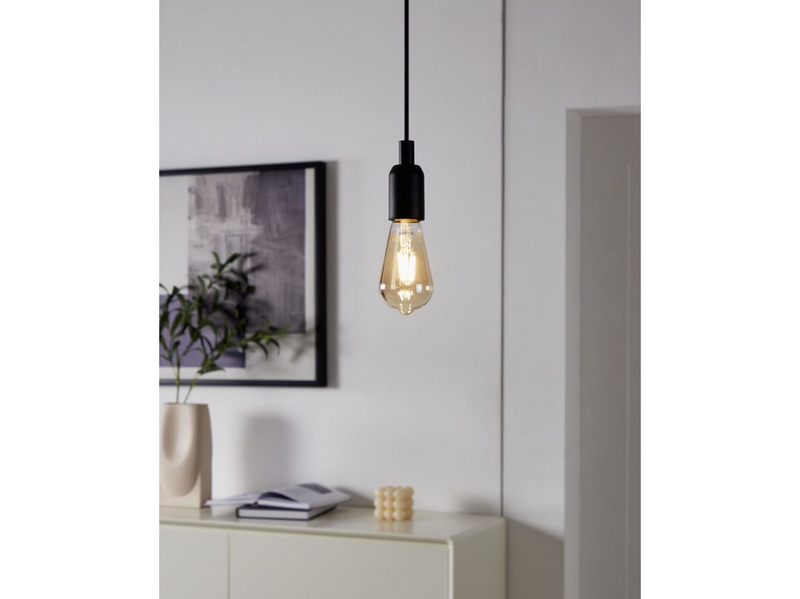 EGLO E27 LED-Z ST64 4.9W 500LM 2200K 2 STÜCK AMBER MIT FERNBEDIENUNG B.-Z