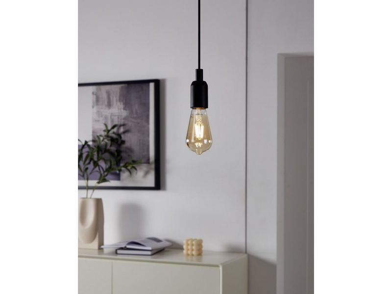EGLO E27 LED-Z ST64 4.9W 500LM 2200K 2 STÜCK AMBER MIT FERNBEDIENUNG B.-Z