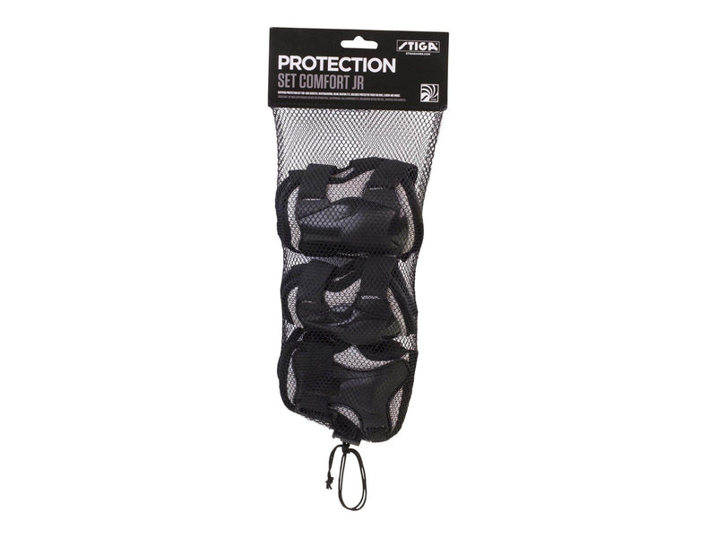 Stiga COMFORT JR PROTECTION SET BLACK