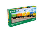 Brio Three-Wagon Cargo Train