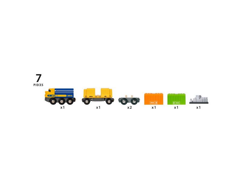 Brio Three-Wagon Cargo Train