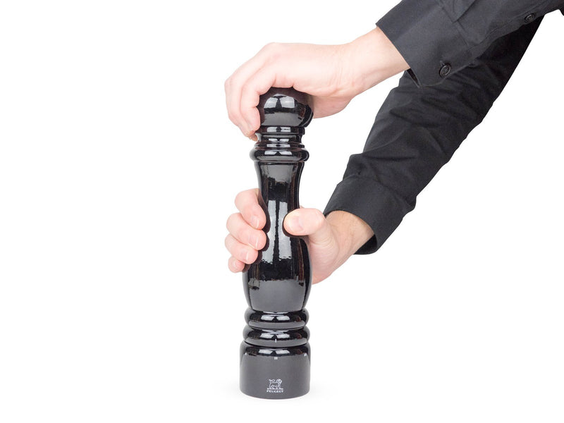 Peugeot Paris pepper grinder U'Select Wood black lacquered 30cm
