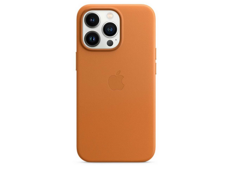Apple iPhone 13 Pro Leather Case with MagSafe - Golden Brown