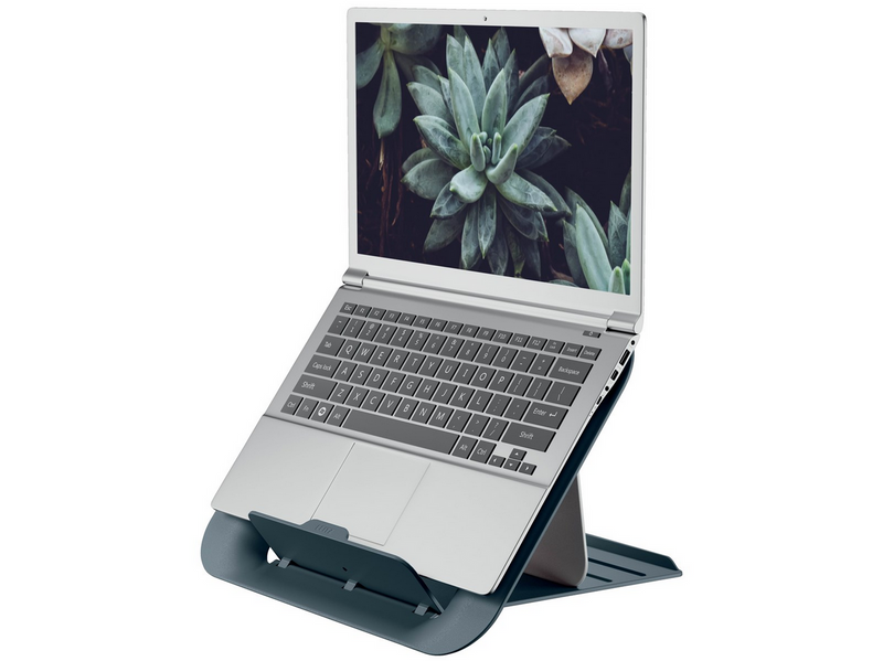 Leitz Ergo Cosy Höhenverstellbarer Laptopständer, 80% Recycelter Kunststoff, Samtgrau