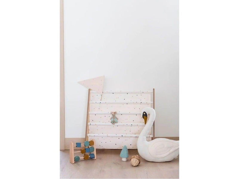 3 Sprouts - Book Rack Terrazzo/Cream