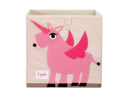 3 Sprouts Opbevaringskasse Unicorn