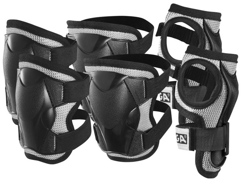 Stiga Safty Set - Black XS (2-4 years)
