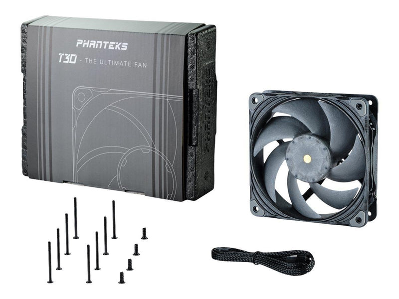 Phanteks T30-120 - Gehäuselüfter - 120mm - Grau - 40 dBA