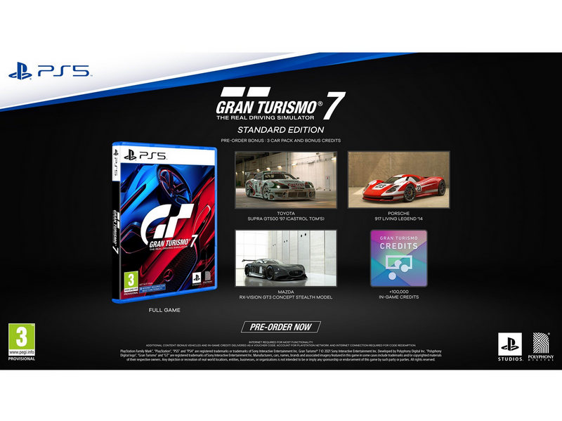 Gran Turismo 7 (PSVR2) - Sony PlayStation 5 - Rennspiel - PEGI 3