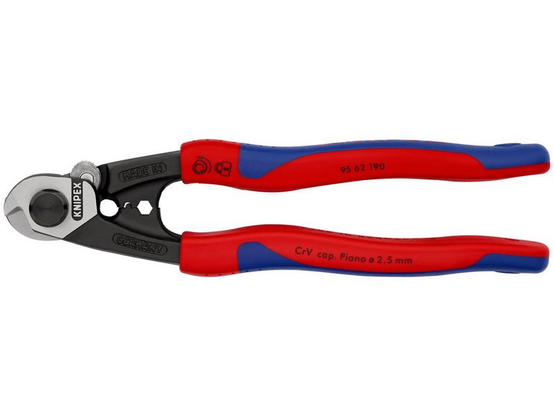 KNIPEX Drahtseilscheren, geschmiedet