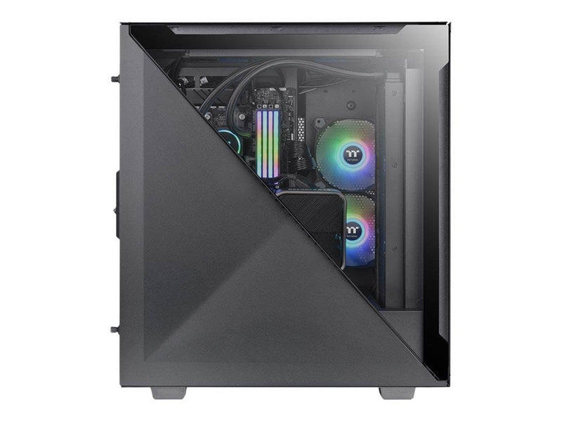 Thermaltake Divider 500 TG Air - Gehäuse - Tower - Schwarz