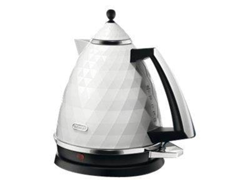 DeLonghi Wasserkocher Brillante KBJ 2001.W - Weiß - 2000 W