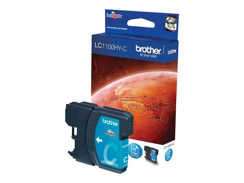 Brother LC1100HYC - High Yield - Cyan Ink - Tintenpatrone Cyan