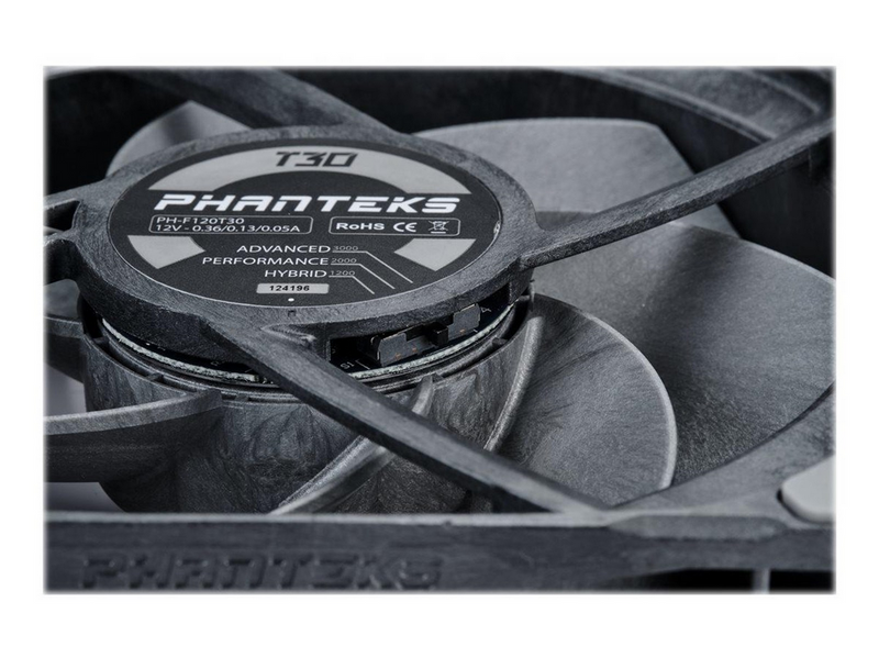Phanteks T30-120 - Gehäuselüfter - 120mm - Grau - 40 dBA