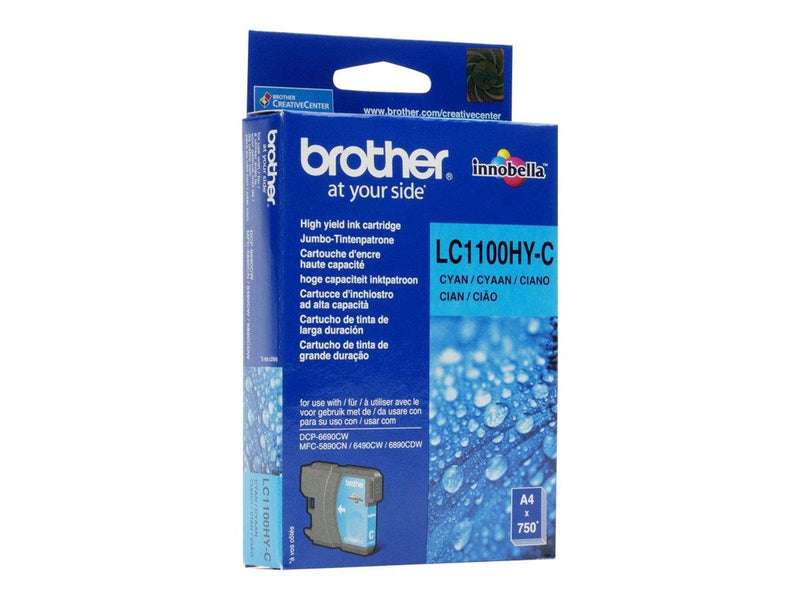 Brother LC1100HYC - High Yield - Cyan Ink - Tintenpatrone Cyan