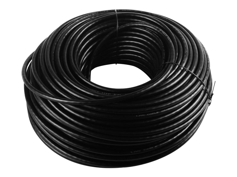 Pro LAN Outdoor UTP CAT 6 - Black - 100m - Schwarz - 100 meter