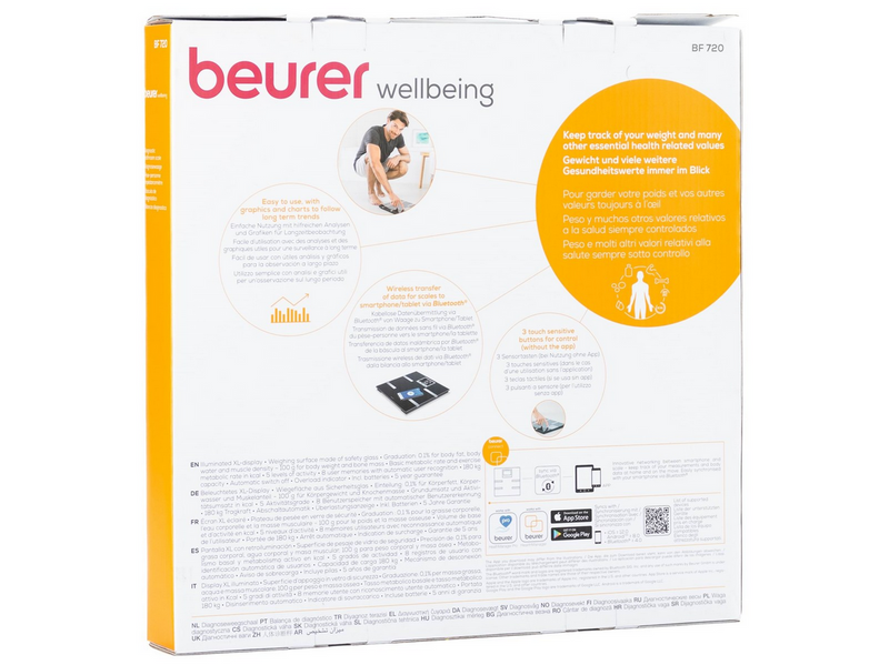 Beurer Badezimmerwaage BF 720 - bathroom scale