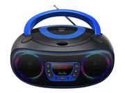 DENVER TCL-212BT - Blue - Boombox - CD - FM - USB - Bluetooth