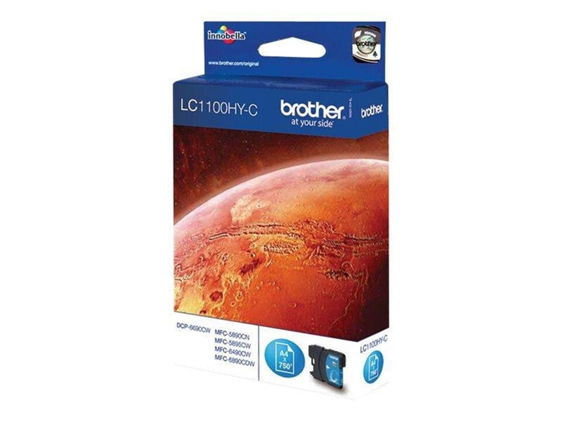 Brother LC1100HYC - High Yield - Cyan Ink - Tintenpatrone Cyan