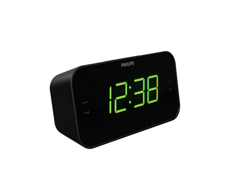 Philips TAR3306 - clock radio - FM - Mono - schwarz