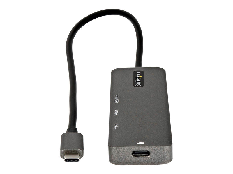 StarTech.com USB C Multiport Adapter USB-C to HDMI 2.0b 4K 60Hz (HDR10) 100W Power Delivery Pass-Through