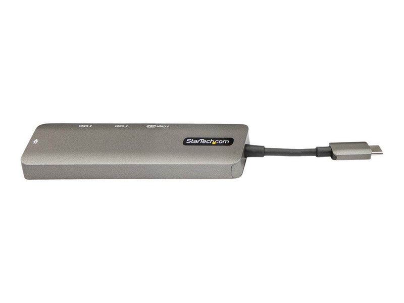StarTech.com USB C Multiport Adapter USB-C to HDMI 2.0b 4K 60Hz (HDR10) 100W Power Delivery Pass-Through
