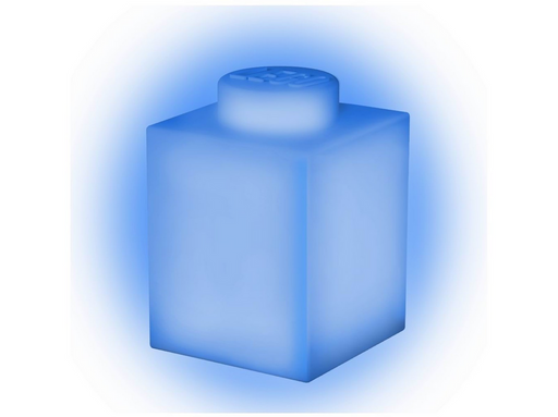 Euromic LEGO Classic Silicone Brick 1000% night light with LEDlite- BLUE