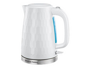 Russell Hobbs Wasserkocher Rapid Boil Kettle Honey Comb - White 26050-70 - Weiß - 2400 W