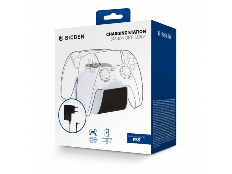 BigBen Interactive PS5 Dual Charger - Miscellaneous Zubehör für Spielkonsole - Sony PlayStation 5