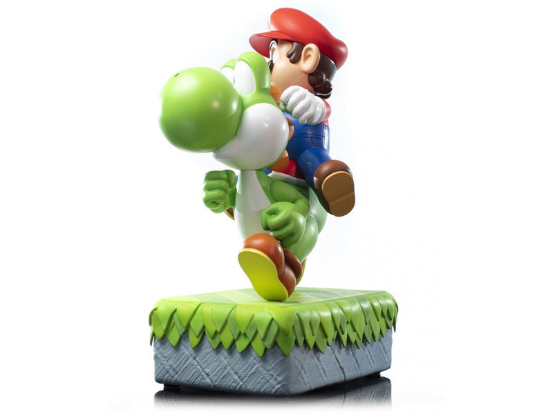 First 4 Figures - Super Mario Statue: Mario And Yoshi Standard Edition - Figur