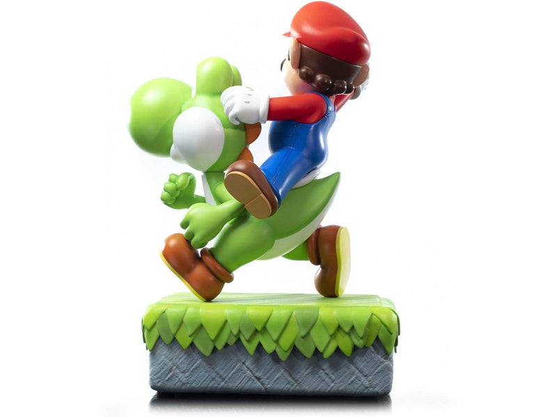 First 4 Figures - Super Mario Statue: Mario And Yoshi Standard Edition - Figur