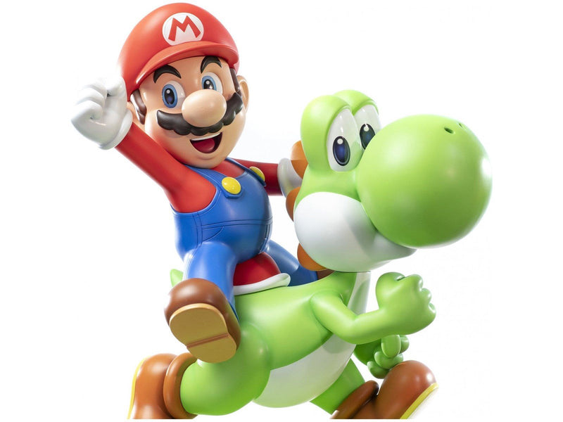 First 4 Figures - Super Mario Statue: Mario And Yoshi Standard Edition - Figur