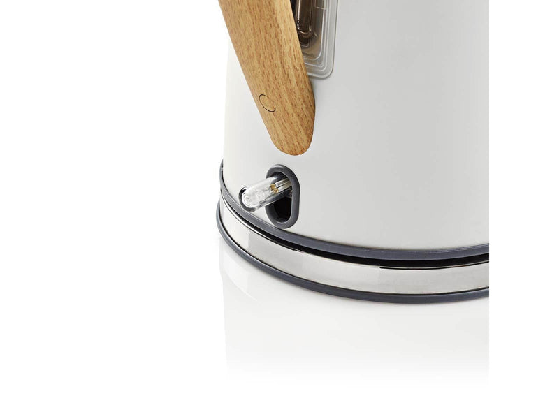 Nedis Wasserkocher Wasserkocher - Weiß - 2200 W